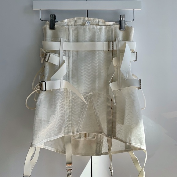 CAMP Vintage Corset Girdle Garters Shaper Style No. 29775 33" White - Picture 4 of 17